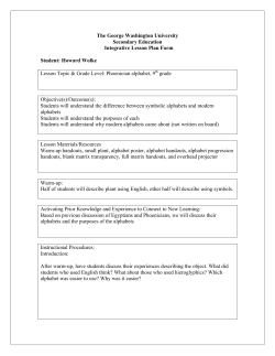 Lesson Plan Form