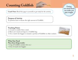 Counting Goldfish