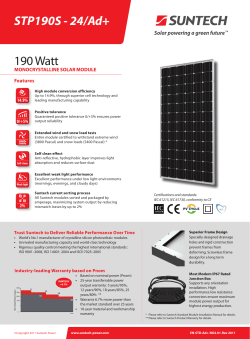 STP190S - 24/Ad+ 190 Watt