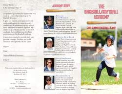 The Baseball/softball Academy