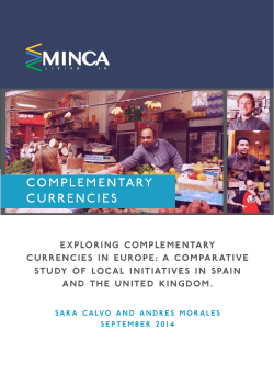 COMPLEMENTARY CURRENCIES