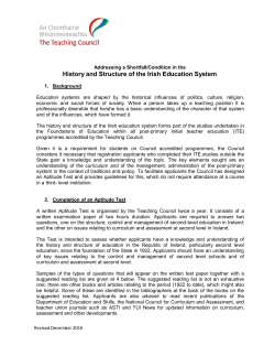 The Explanatory Note