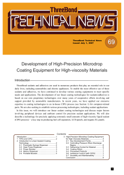 Development of High-Precision Microdrop Coating