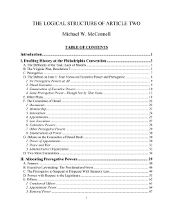 The Logical Structure of Article Two