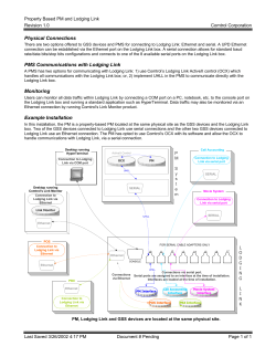 Property Based PM and Lodging Link