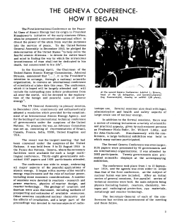 THE GENEVA CONFERENCE