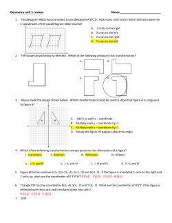 KEY to check answers - Effingham County Schools