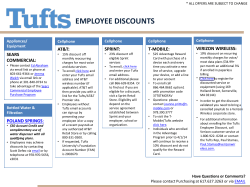 employee discounts