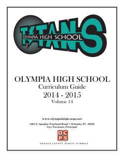 2015 School Year - OCPS TeacherPress