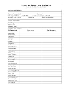 to receive our PDF application