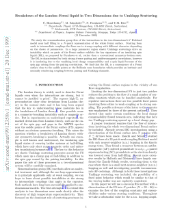 Breakdown of the Landau-Fermi liquid in Two Dimensions due to