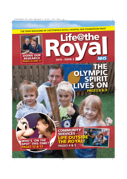 Issue 3 - Chesterfield Royal Hospital