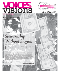 Stewardship Without Slogans - Congregational Finance LLC