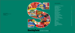 smithfield foods global operations