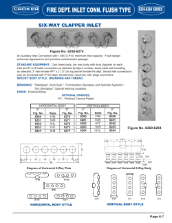 Six-Way Clapper Inlet