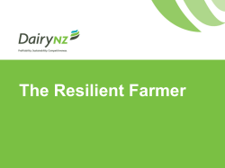 The Resilient Farmer