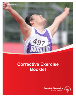 Corrective Exercise Booklet