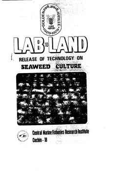 seaweed culture - Eprints@CMFRI