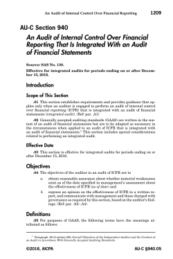 AU-C section 940