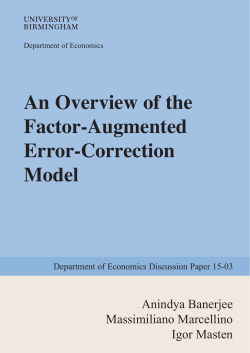 An Overview of the Factor-Augmented Error
