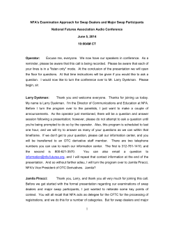 a PDF transcript of the teleconference.