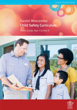 Parent Guide: Years 7-9