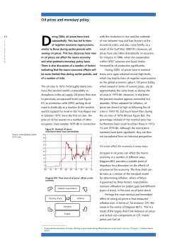 3 Oil prices and monetary policy