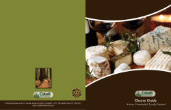 Cheese Guide - cotatifoodservice.com