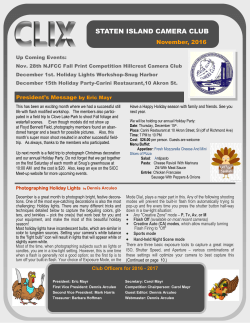 Clix - Staten Island Camera Club