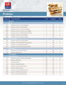 Prairies - Canada Bread