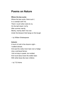 Poems on Nature - i