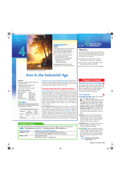 Arts in the Industrial Age