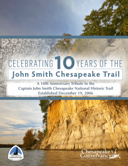 John Smith Chesapeake Trail