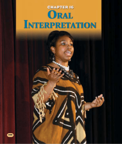 oral interpretation