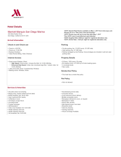 Marriott Marquis San Diego Marina - Hotel Details