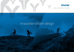 Innovation driven design