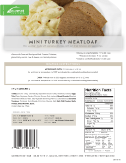 mini turkey meatloaf