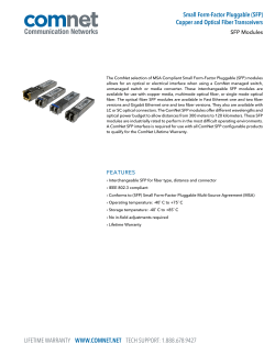 SFP - ComNet