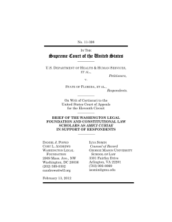 the Brief - the Washington Legal Foundation