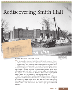 Rediscovering Smith Hall - University of Illinois Urbana