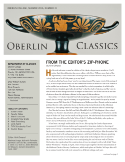 here. - Oberlin College