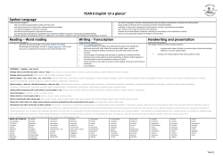 English - Walmore Hill Primary School