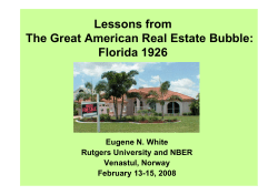 Lessons from The Great American Real Estate