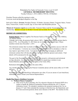 general membership meeting