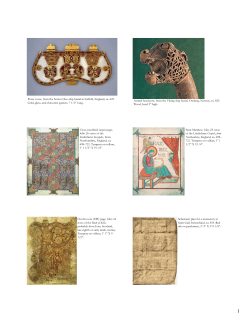 Purse cover, from the Sutton Hoo ship burial in Suffolk