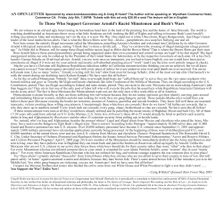 To Those Who Support Governor Arnold`s Racist Minutemen and