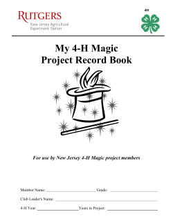 Magic - Somerset County 4-H