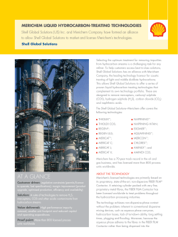 Merichem Liquid hydrocarbon-treating Technologies