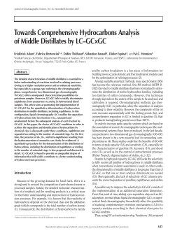 Towards Comprehensive Hydrocarbons Analysis of Middle