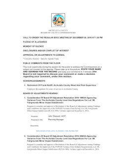 Packet - Archuleta County